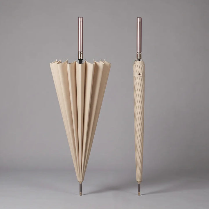 Halloran | Large Outdoor Umbrella - Color:Beige