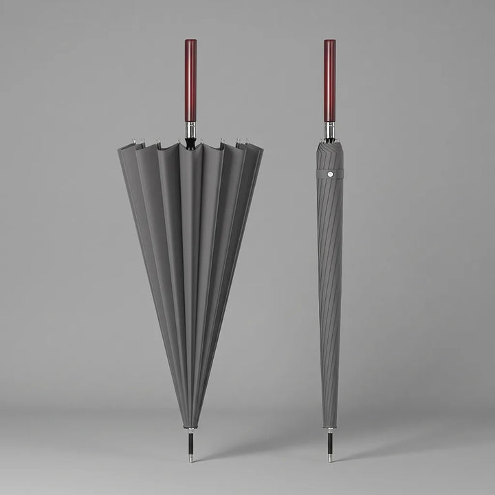 Halloran | Large Outdoor Umbrella - Color:Gray