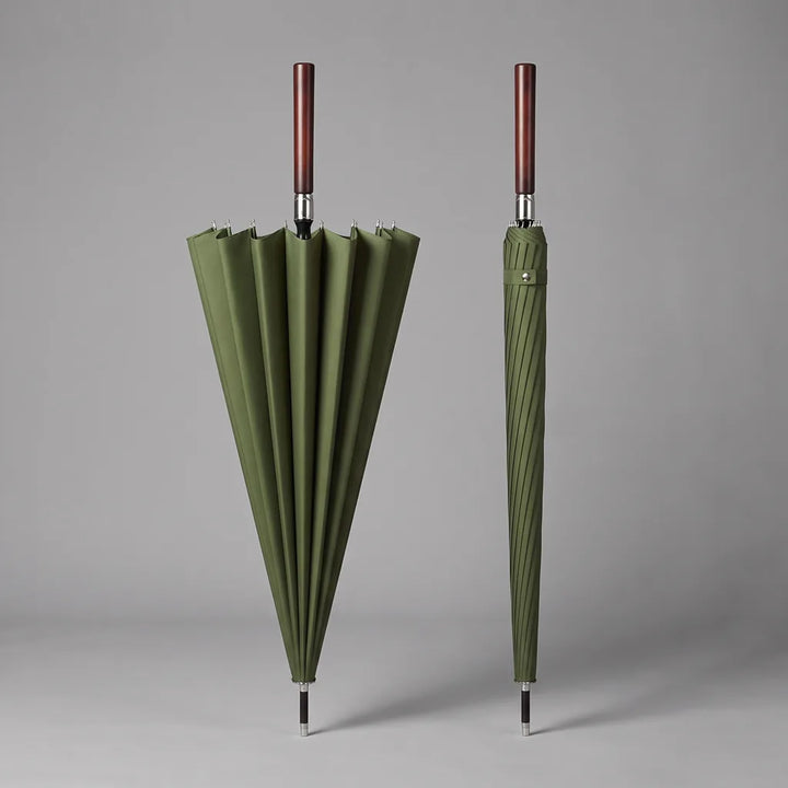 Halloran | Large Outdoor Umbrella - Color:Green