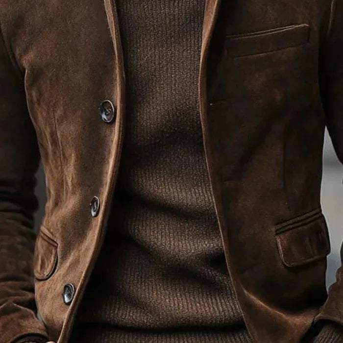 Men's Hargrove | Men's Velvet Suede Jacket