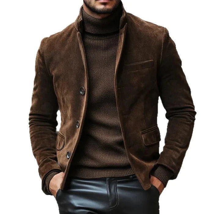 Men's Hargrove | Men's Velvet Suede Jacket