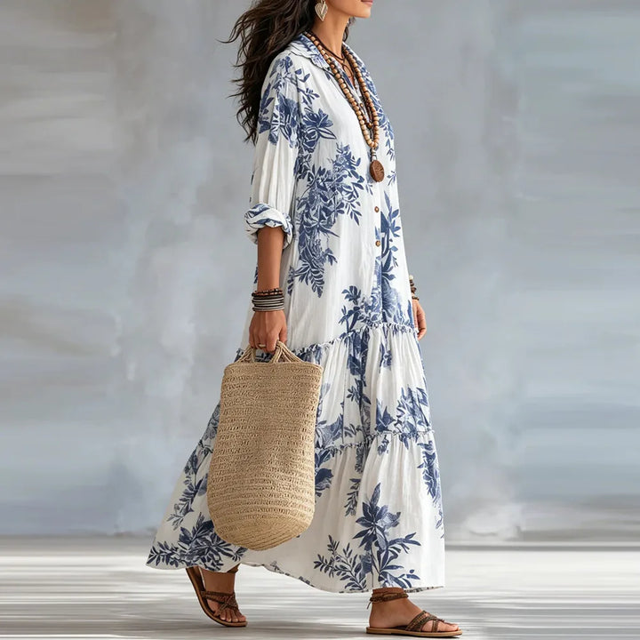 Women's Harley | Women's Bohemian Floral Maxi Dress
