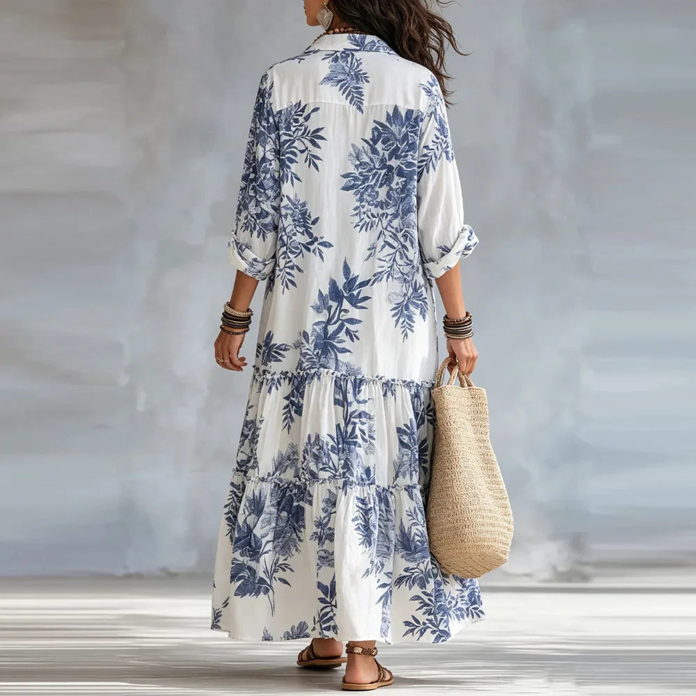Women's Harley | Women's Bohemian Floral Maxi Dress
