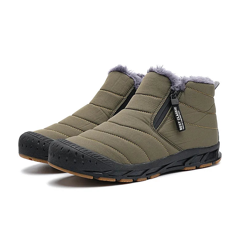 Harper | Men's Waterproof Winter Boots - Size:38;Color:Green