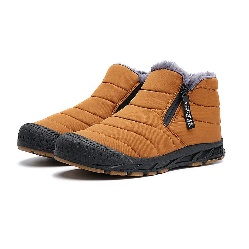Harper | Men's Waterproof Winter Boots - Size:38;Color:Orange