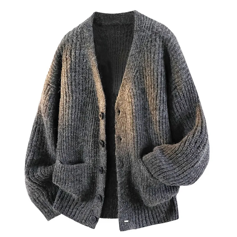 Helen | Women's Soft Knit Cardigan - Size:S;Color:Charcoal