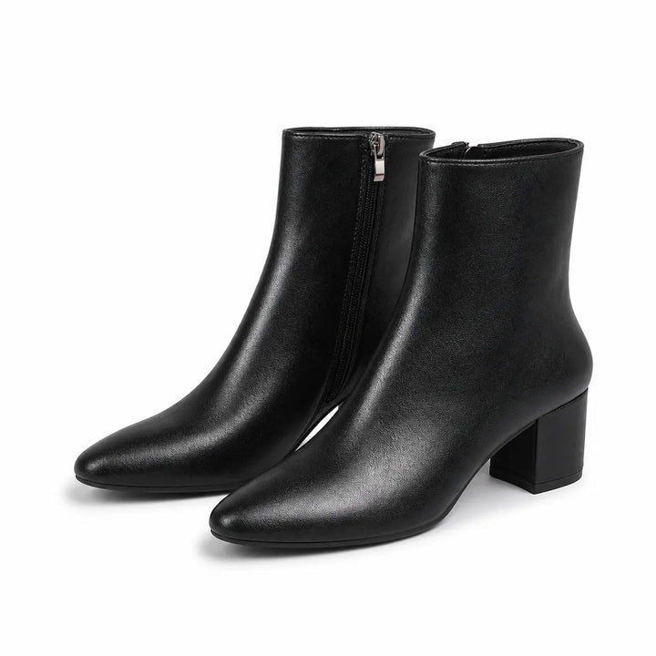 Ingrid | Women's Fall Ankle Boots - Color:Black;Size:35