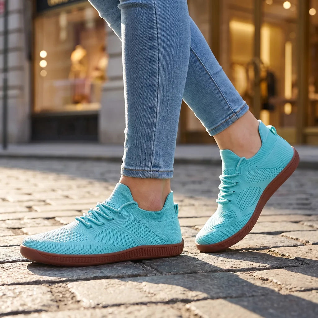 Iris Barefoot Sneakers - Color:Blue;Size:36