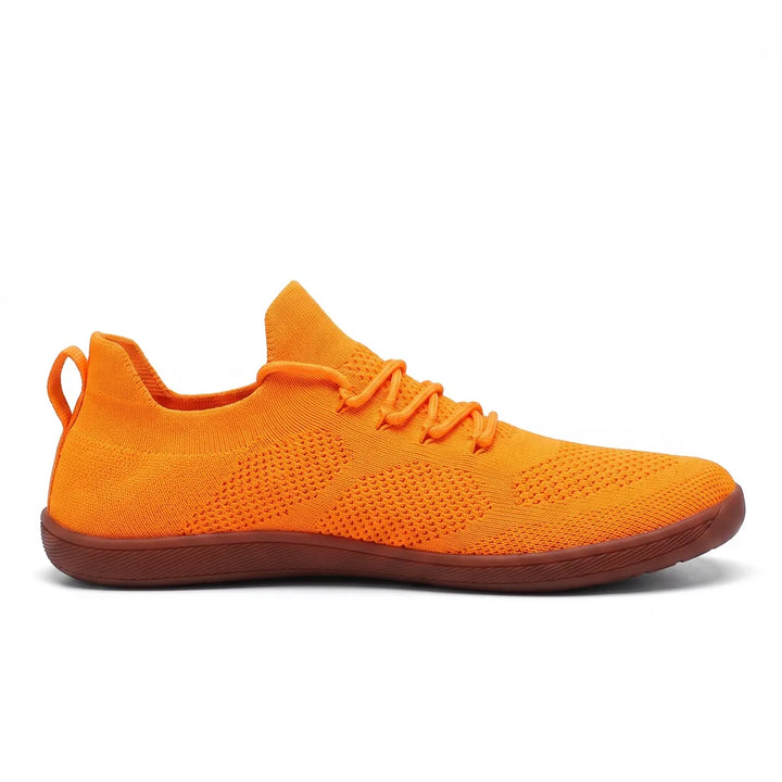 Men's Orange Dalton Wide Toe Sneakers