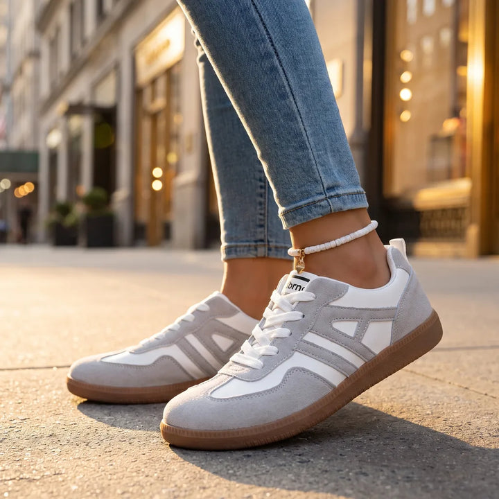 Isla Low Top Sneakers - Color:Gray;Size:36
