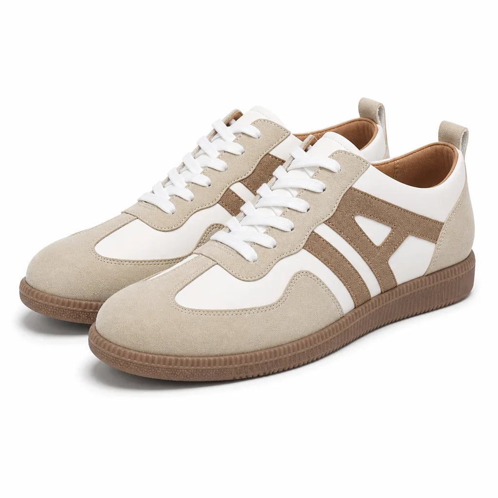 Men's Beige Westbrook German Trainers