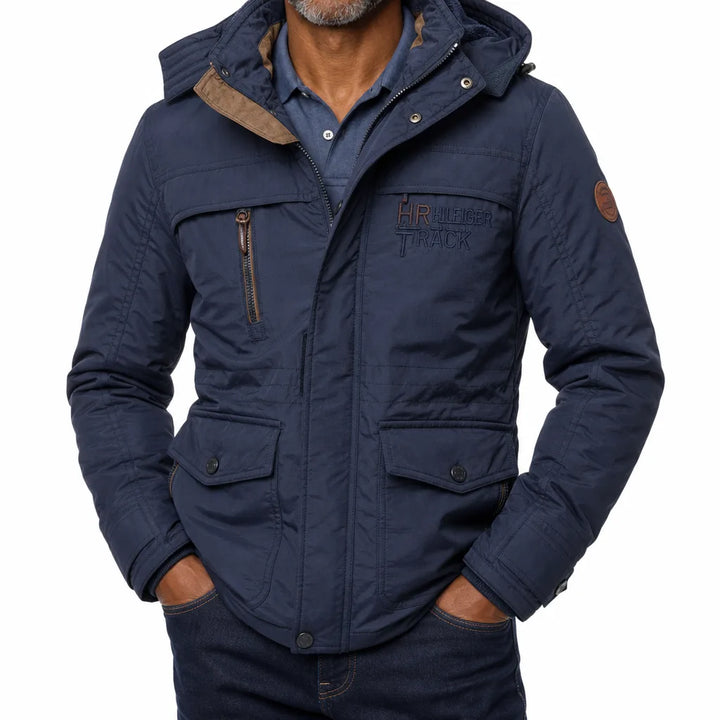 Ivor | Warm Winter Parka for Comfort - Color:Blue;Size:S