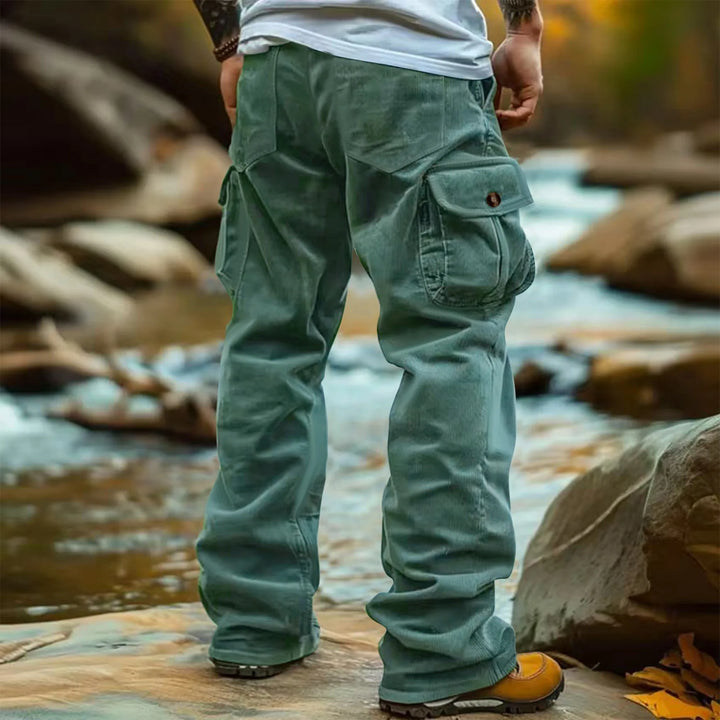 Men's Light Green Jackson | Men's Rugged Wide Leg Cargo Pants
