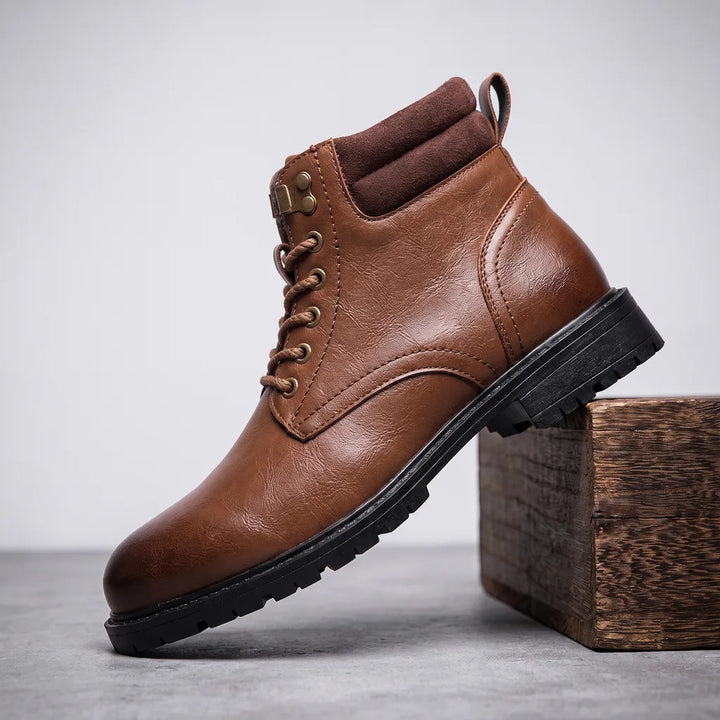 James Norton Boots - Color:Brown;Size:38