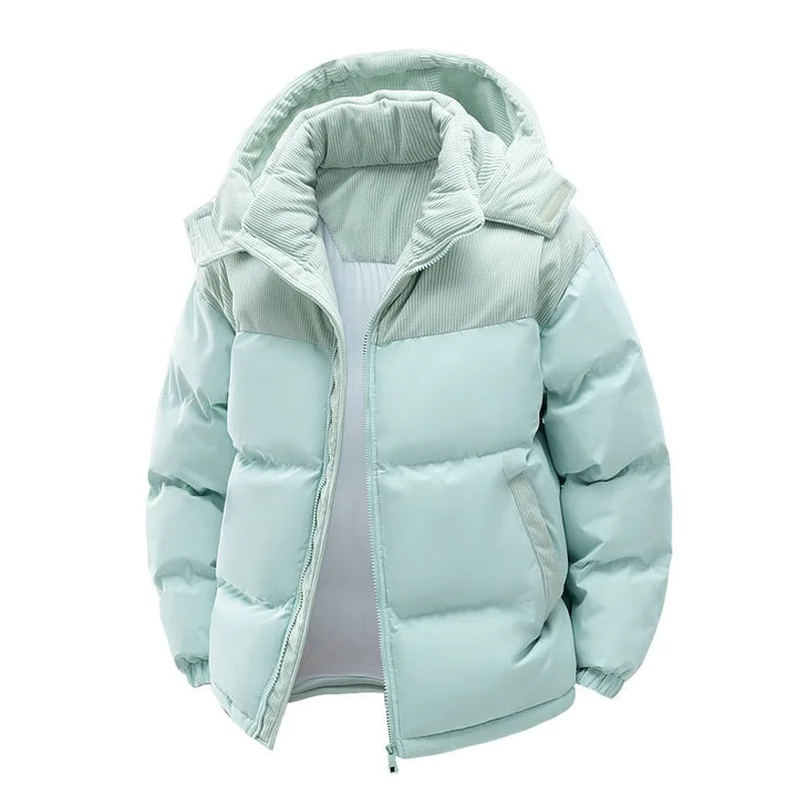 Jameson | Men's Hooded Puffer Jacket  - Color:Blue;Size:XS