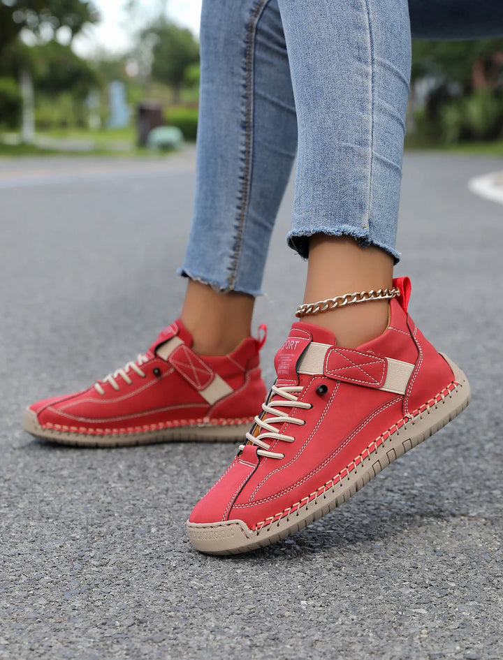 Jaya  | Women's Orthopedic Sneakers - Size:36;Color:Red