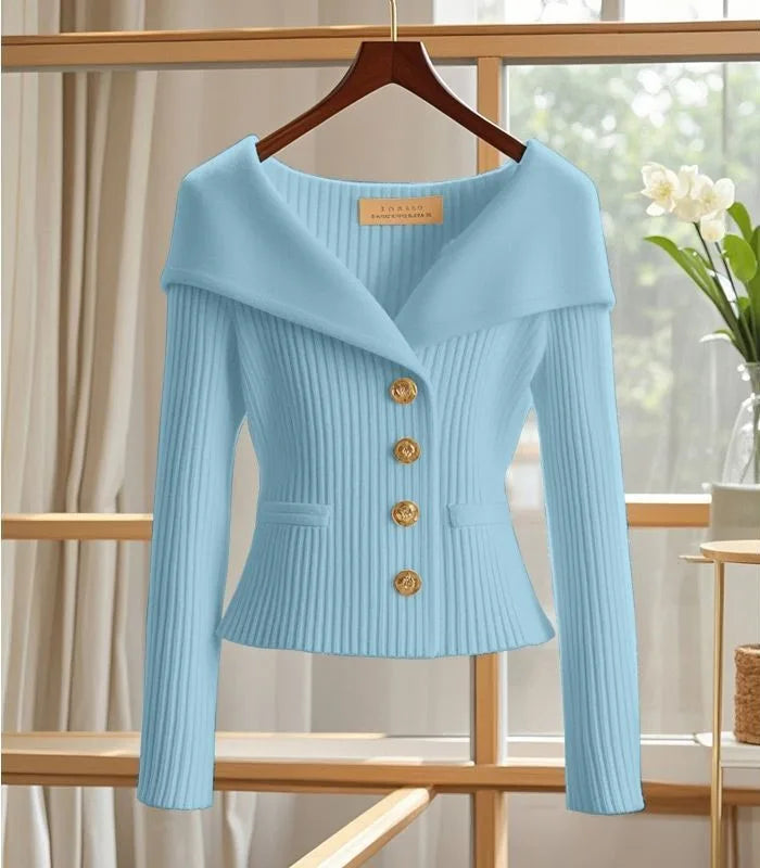 Women's Carlton V-Neck Knit Top