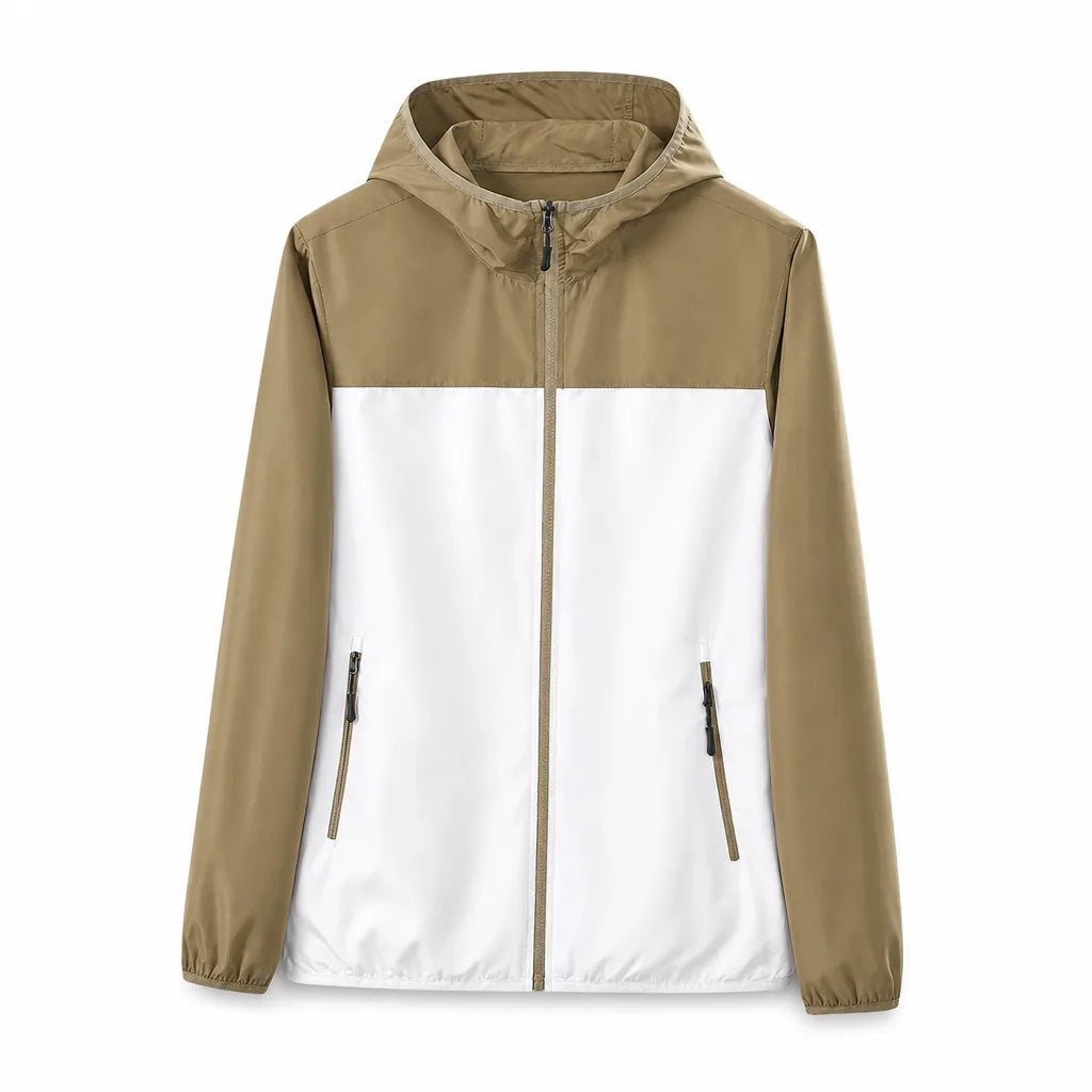 Julius Lightweight Jacket - Color:Beige;Size:XS