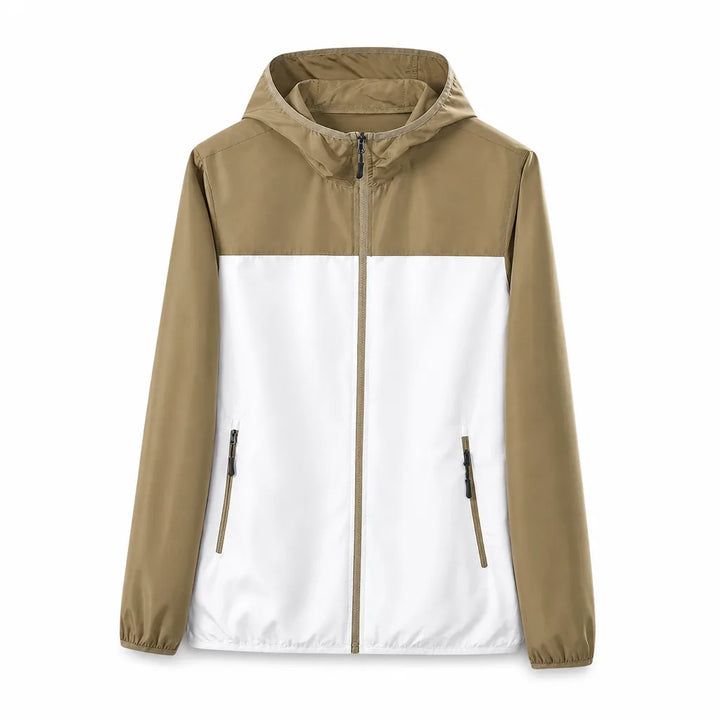 Julius Lightweight Jacket - Color:Beige;Size:XS