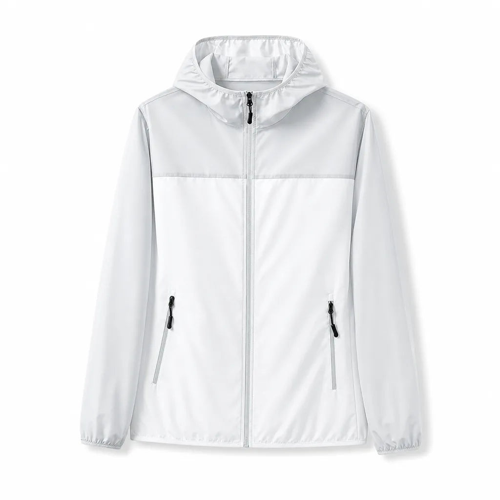 Julius Lightweight Jacket - Color:White Gray;Size:XS
