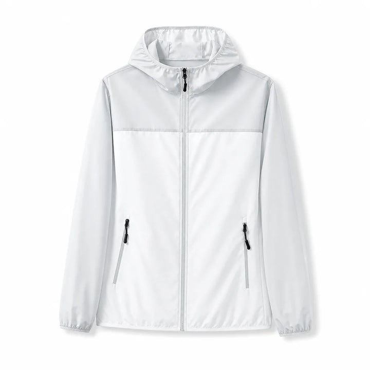 Julius Lightweight Jacket - Color:White Gray;Size:XS