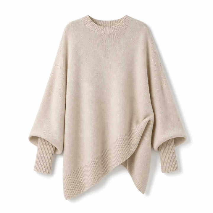 Juniper | Women's Knit Pullover Sweater - Color:Beige;Size:XXS