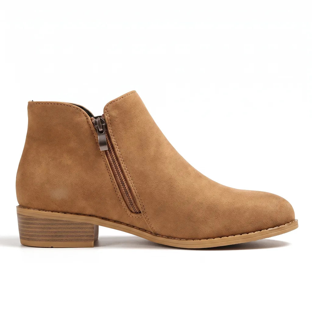 Women's Brown Remi Pointed Ankle Boots