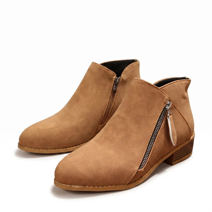 Women's Brown Remi Pointed Ankle Boots