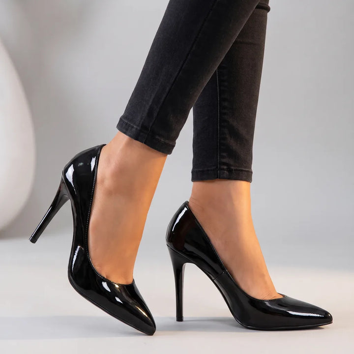 Karen | Women's Elegant Heels   - Color:Black;Size:35