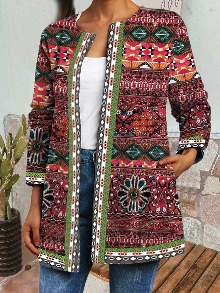 Karis | Women's Artisan Soft Jacket  - Size:S;Color:Green