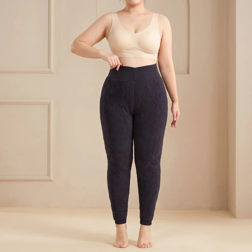 Karis | Wool Thermal Pants - Color:Black;Size:S