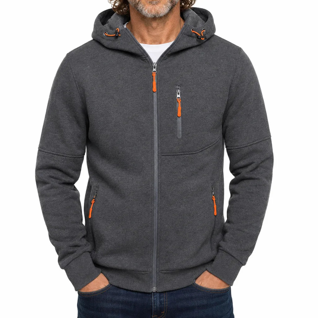 Keane Utility Jacket - Color:Gray;Size:S