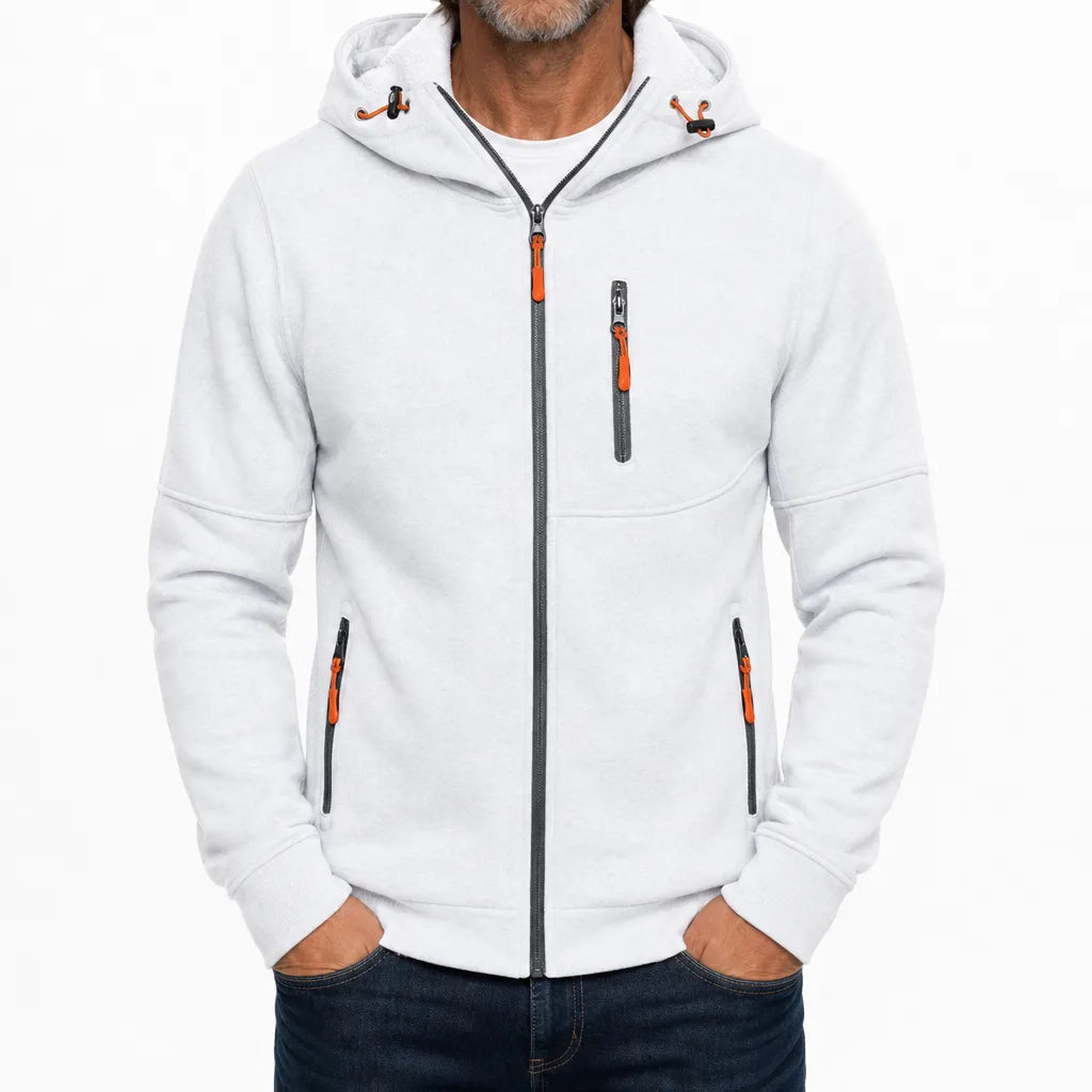 Keane Utility Jacket - Color:White;Size:S
