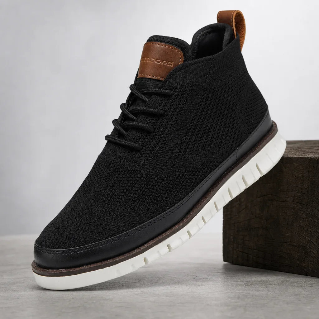 Kendrick High Top Sneakers - Color:Black;Size:40
