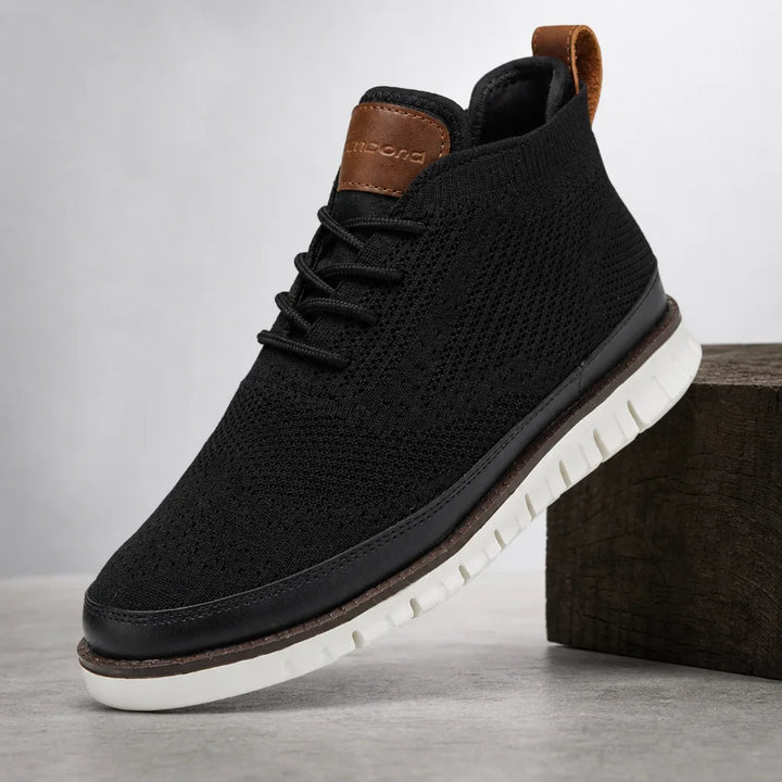 Kendrick High Top Sneakers - Color:Black;Size:40