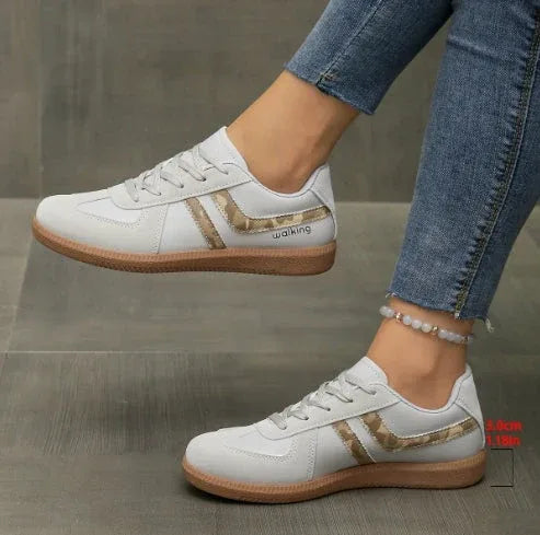 Kirsty | Women's Wide Toe Box Orthopedic Sneakers  - Color:Gray 2;Size:36