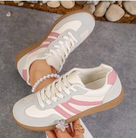 Kirsty | Women's Wide Toe Box Orthopedic Sneakers  - Color:Pink;Size:36