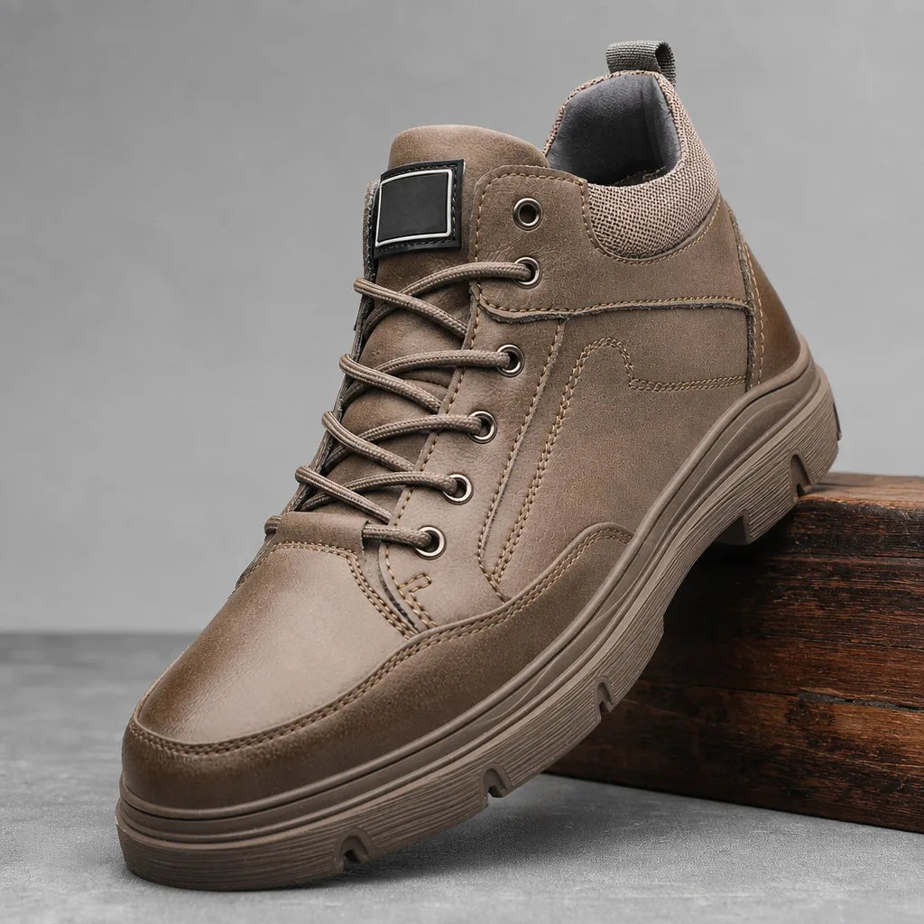 Kyle Work Boots - Color:Gray;Size:38