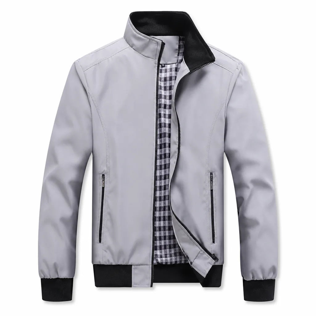 Landon Harrington Jacket - Color:Gray;Size:S