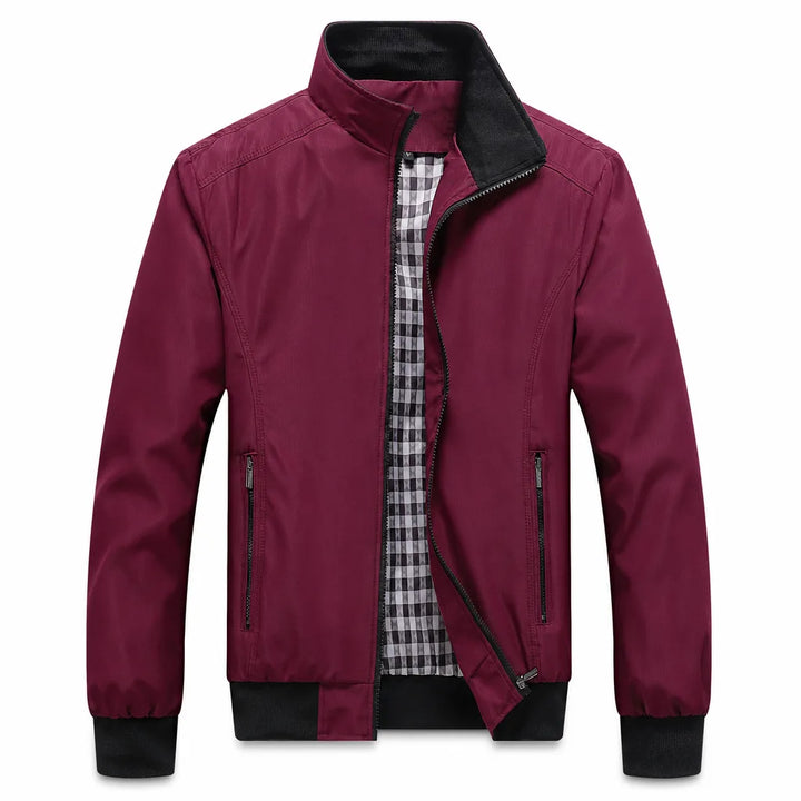 Landon Harrington Jacket - Color:Red Black;Size:S