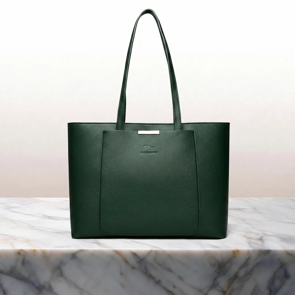 Lauren Designer Tote - Color:Green