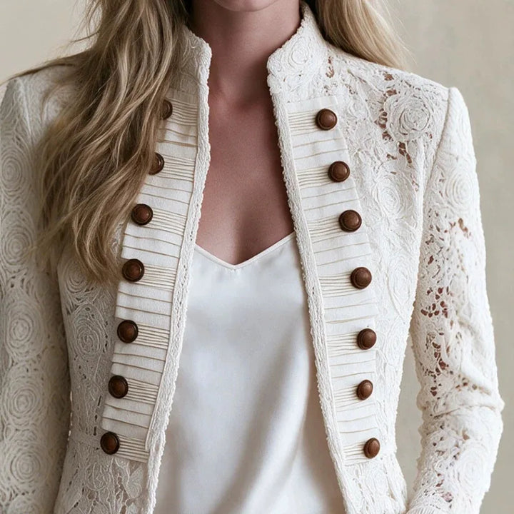 Women's Lennox | Women's White Lace Jacket