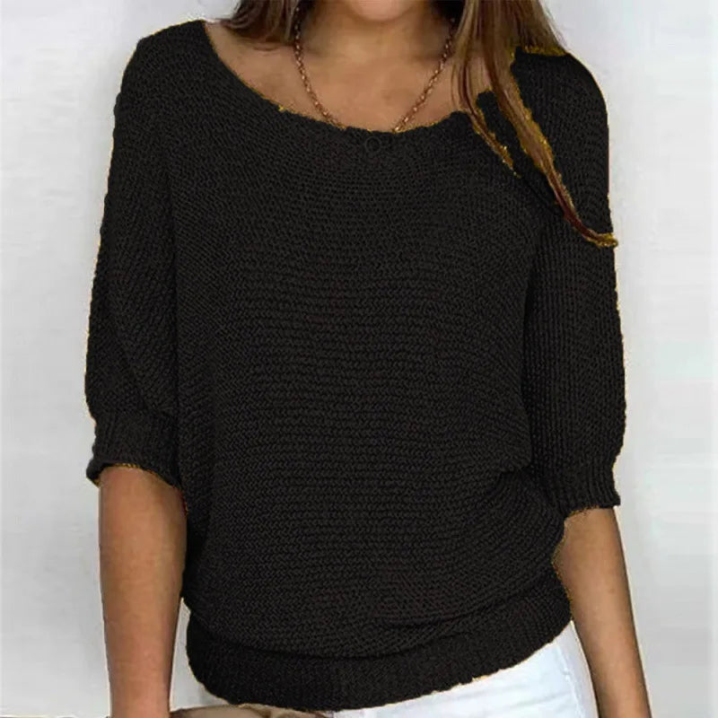 Levi | Women's Comfort Knit Sweater  - Size:XS;Color:Black