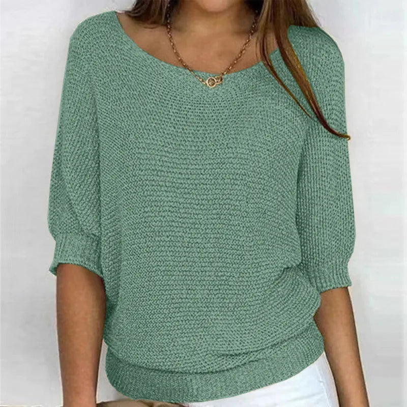 Levi | Women's Comfort Knit Sweater  - Size:XS;Color:Green
