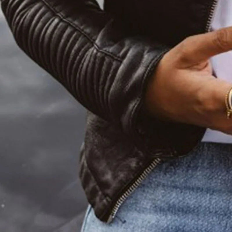 Women's Lilly | Women's Faux Leather Jacket