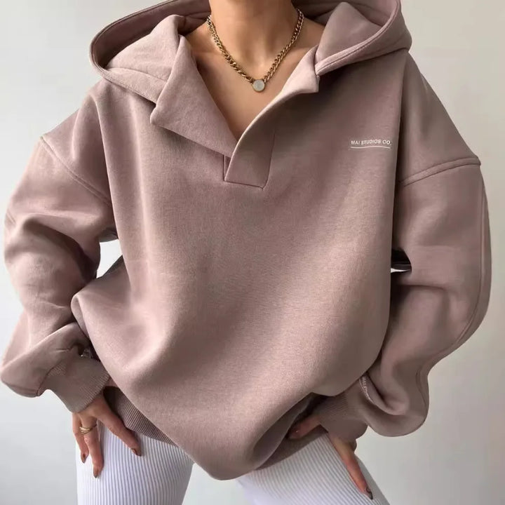 Women's Hollister Printed Hooded Sweatshirt