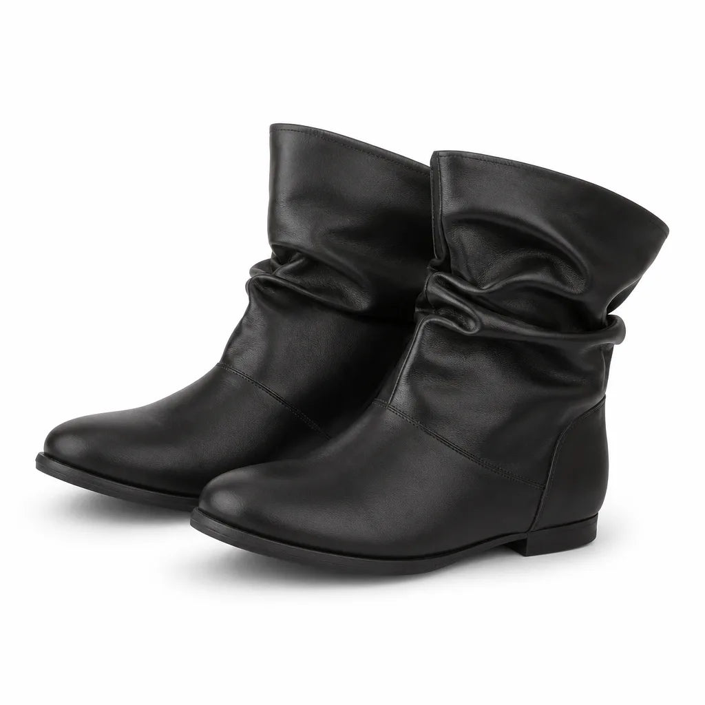 Léonie | Women's Fall Ankle Boots - Color:Black;Size:36