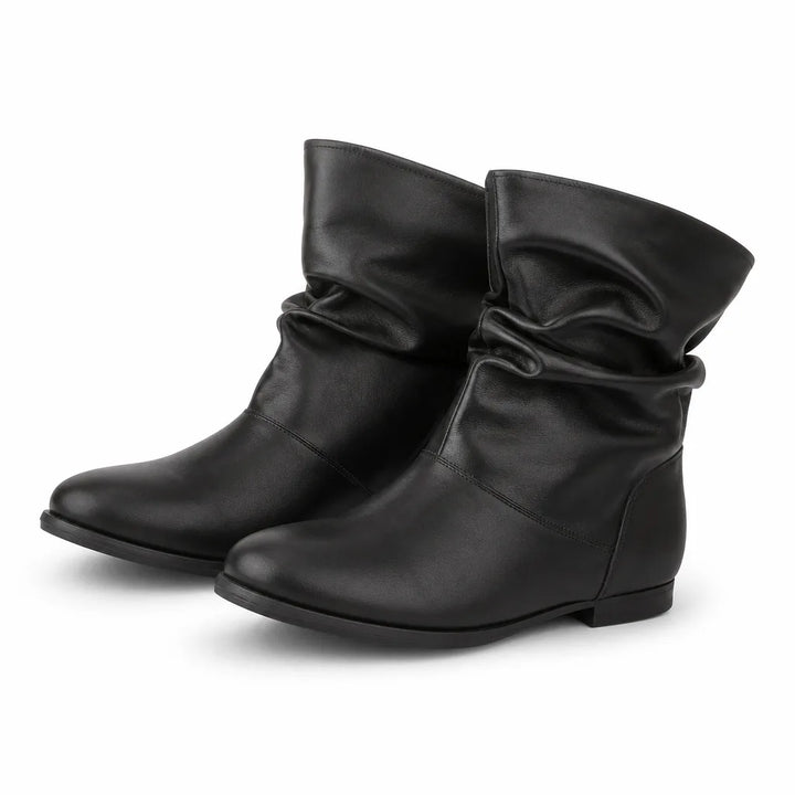 Léonie | Women's Fall Ankle Boots - Color:Black;Size:36