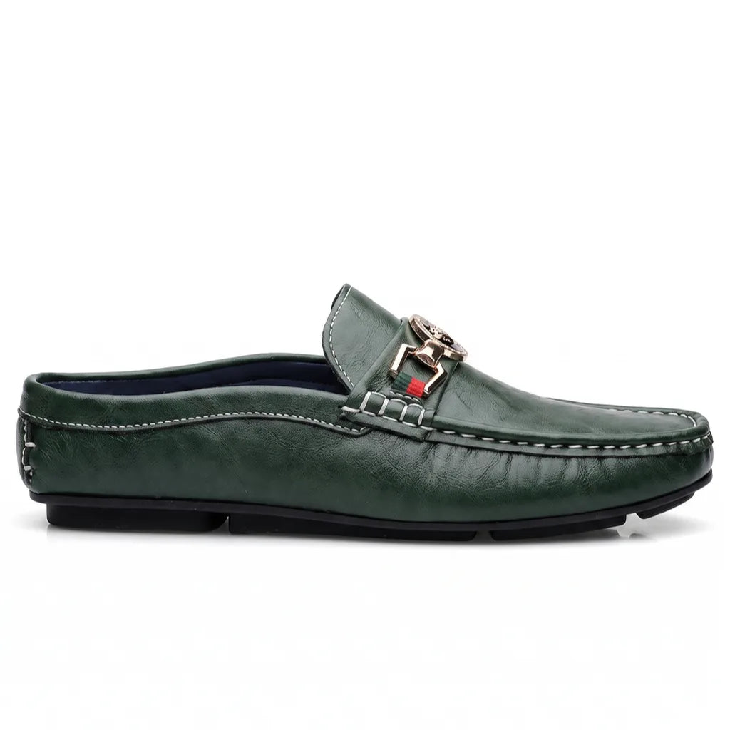 Men's Petra Leather Mule Loafers