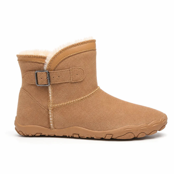 Men's Brown Louis Fleece Lined Snow Boots